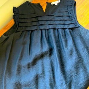 L Love ruffle sleeve sleeves blouse. Small